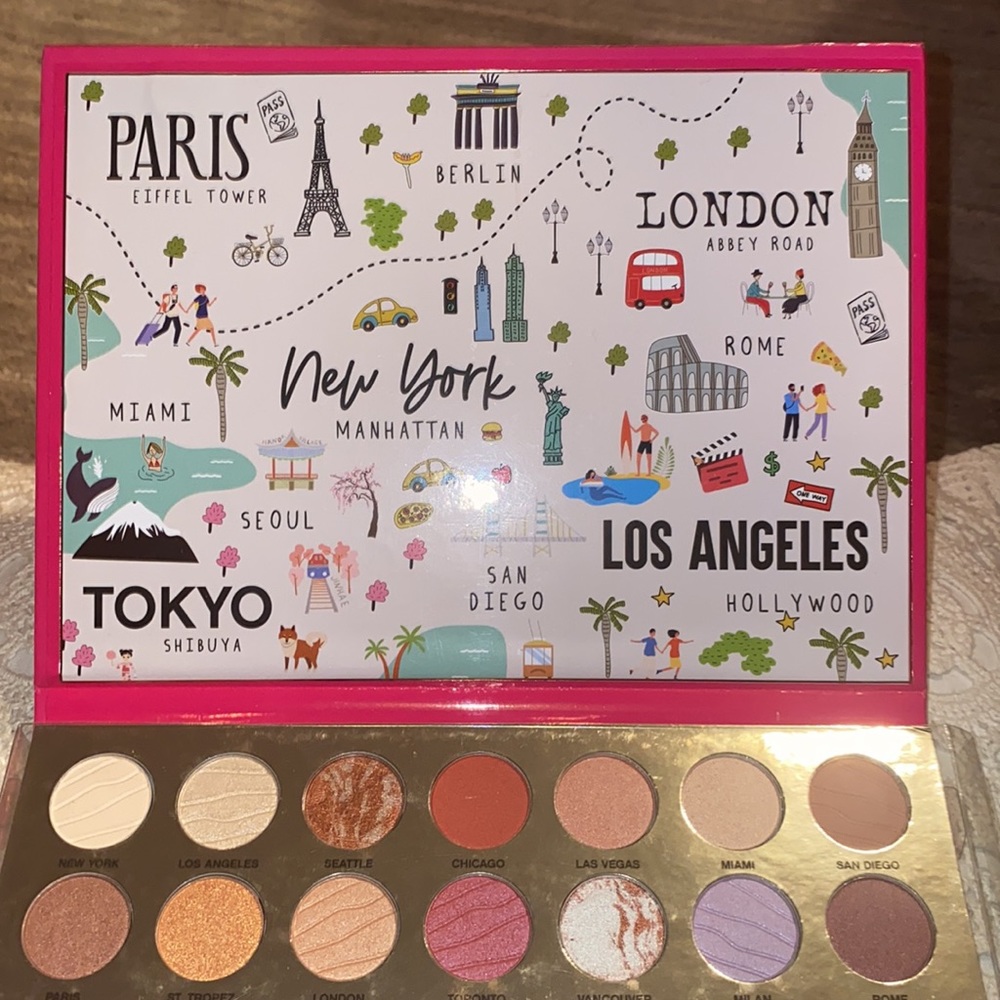Glam around, the world EYESHADOW PALETTE - Picture 3 of 10